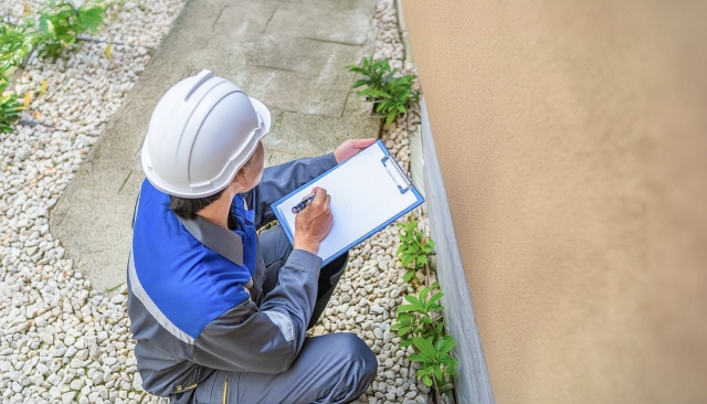 現地調査は建物の「健康診断」。塗装工事を経過ウする時には大切なプロセスです　アートペインズ