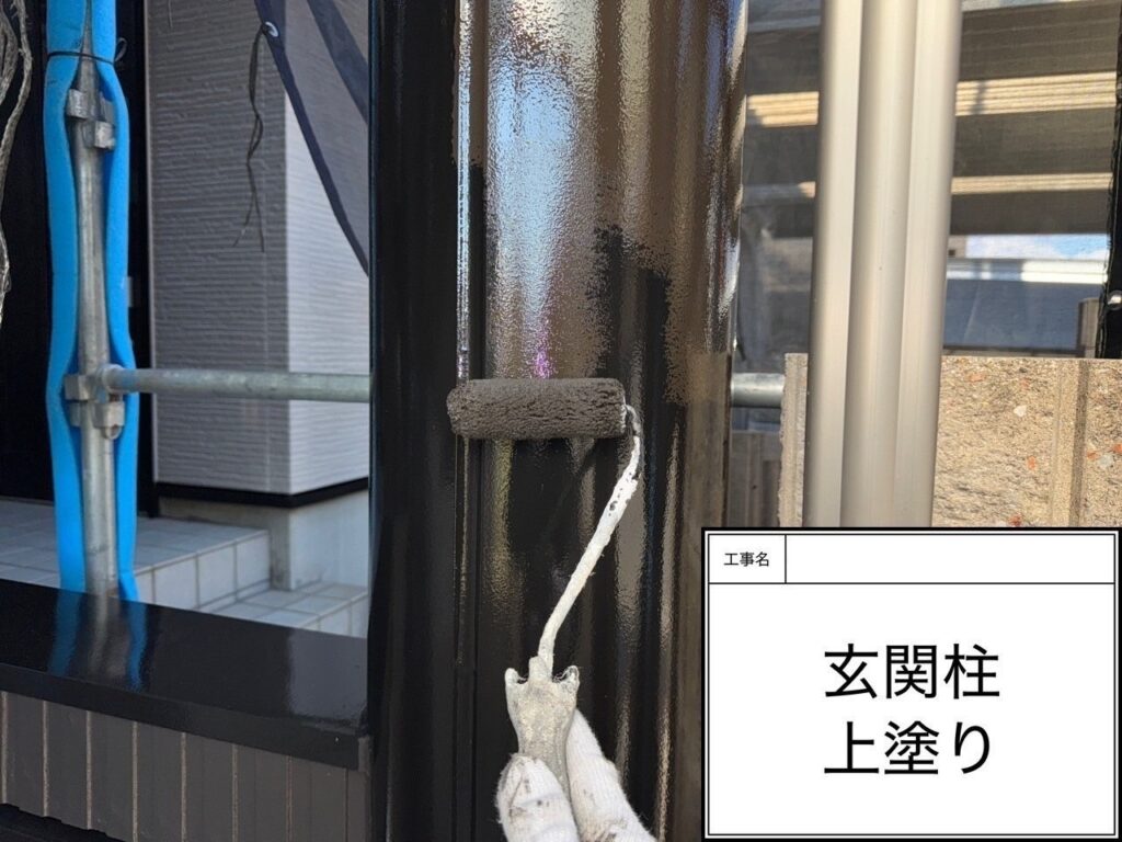 外構　愛西市鰯江町　付帯部塗装　アートペインズ