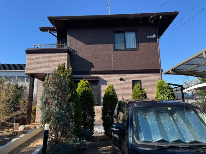 あま市 七宝町 S様邸 外壁塗装・付帯部塗装・外構塗装・シーリング工事・ベランダ防水工事【使用塗料】外壁:MUGAzero