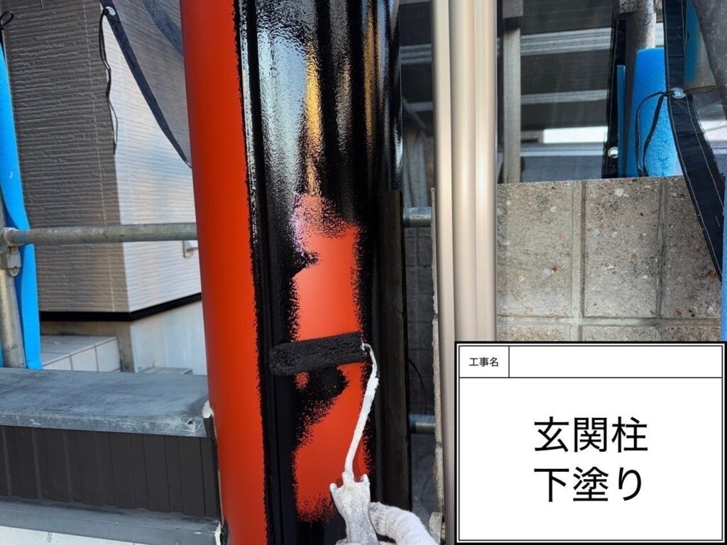 外構　愛西市鰯江町　付帯部塗装　アートペインズ
