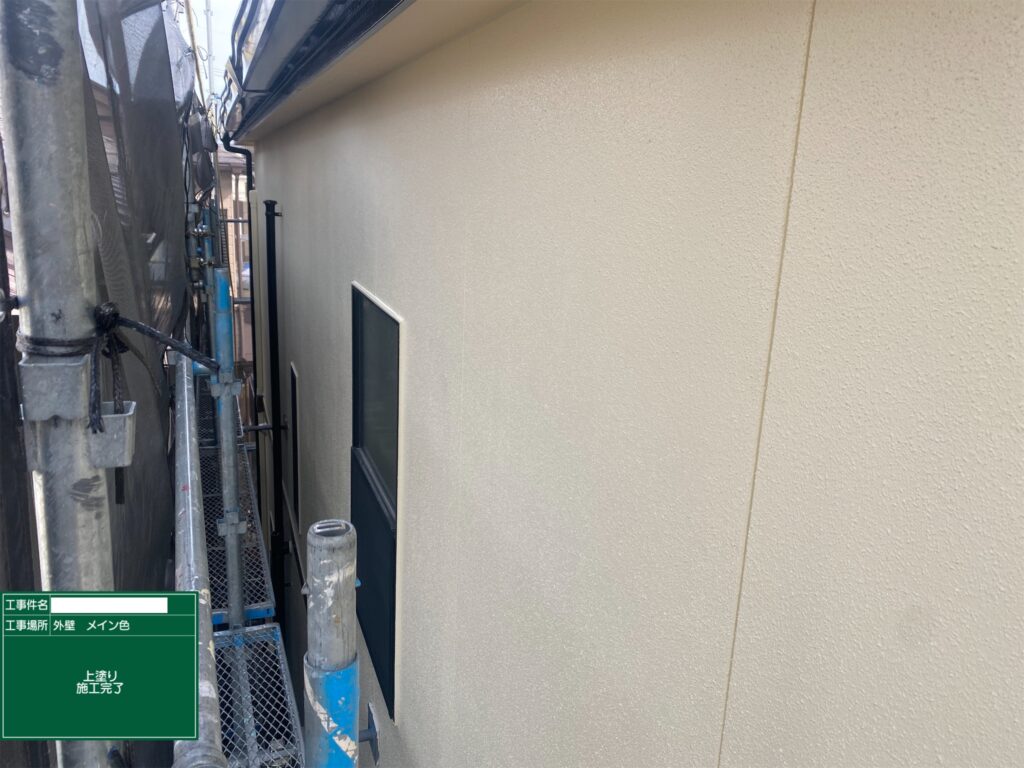完了　津島市愛宕町にてプレマテックスのウルトラSiで外壁塗装を施工中　アートペインズ