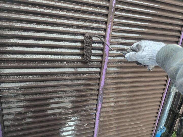 雨戸　あま市森山　付帯部塗装　アートペインズ