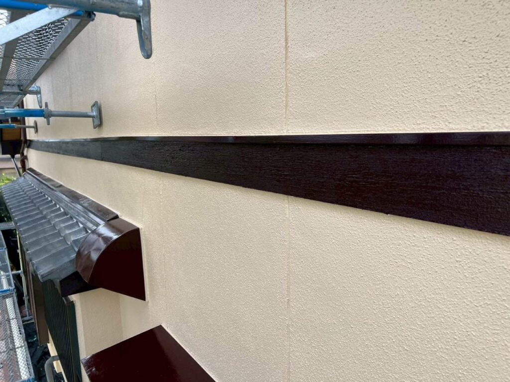 帯　愛西市大井町　付帯部塗装　アートペインズ