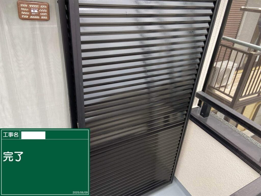 完了　津島市愛宕町　付帯部塗装　アートペインズ