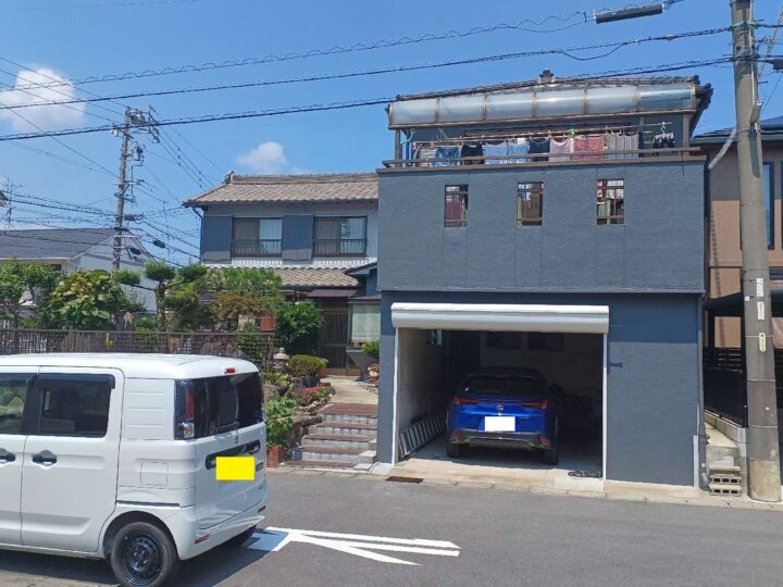 海部郡　蟹江町　Y様邸　外壁塗装・付帯部塗装工事【使用塗料】外壁：ウルトラSi