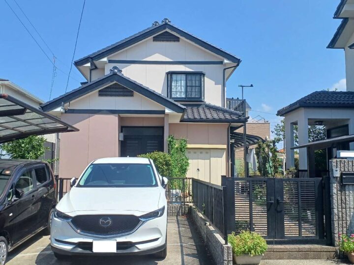 津島市　神守町　T様邸　外壁塗装・付帯部塗装・シーリング工事・ベランダトップコート【使用塗料】外壁：スーパーラジカルGHシリコン