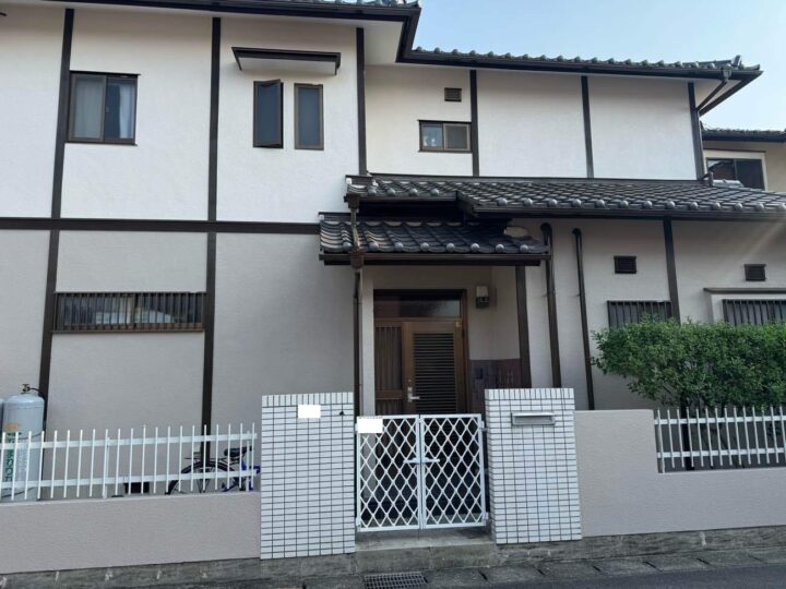 津島市　唐臼町　M様邸　外壁塗装・付帯部塗装・軒天張り替え・シーリング工事・ベランダトップコート【使用塗料】外壁：ウルトラSi